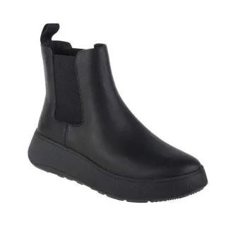 Fit Flop - "F-Mode" Stiefeletten für Damen, Leder (Schwarz)
