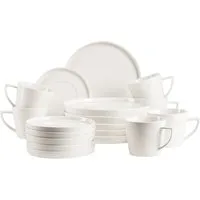 MÄSER Kaffeeservice SITA, Kaffeeservice, Porzellan (18-tlg), 6 Personen, Porzellan, Geschirr-Set, Service