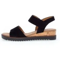 Gabor GENUA Keilsandalette, Sommerschuh, Sandale, mit kleinem Stretch, Weite G