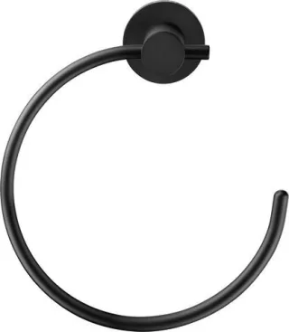 Duravit D-Code Handtuchring Schwarz Matt 0099214600