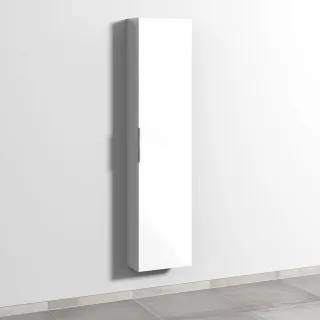 Sanipa 3way Hochschrank mit 1 Tür, Weiß-Glanz UF16578