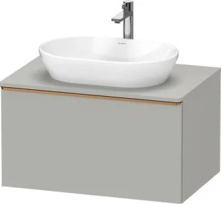 Duravit D-Neo Konsolenwaschtischunterbau wandhängend Betongrau Matt 800x550x459 mm - DE4947004070000 DE4947004070000