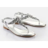 Buffalo KIRA ICE Sandale, Riemchensandale, Sommerschuh, Urlaubsandale, Memory Foam Innensohle