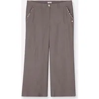 Sheego Jerseyhose Leinenhose normal