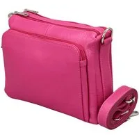 Adel Bags Schultertasche BECKY Umhängetasche für Damen, Schultertasche aus Echtleder (Einzelstück, verstellbarer Lederriemen), Handarbeit aus Italien