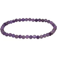 Lebensquelle Plus Armband Amethyst, facettiertes Armband, 4 mm
