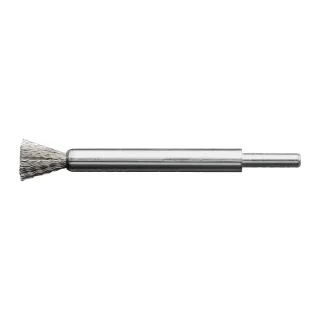 Milwaukee Pinselbürste für Geradschleifer, gewellt, Stahl 12 x 20 x 120 x 0,3 mm, 6 mm Schaft - 4932501726
