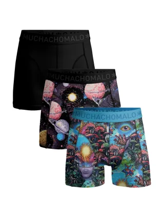 Muchachomalo Herren Boxer Shorts - 3er Pack - Herren Unterwäsche