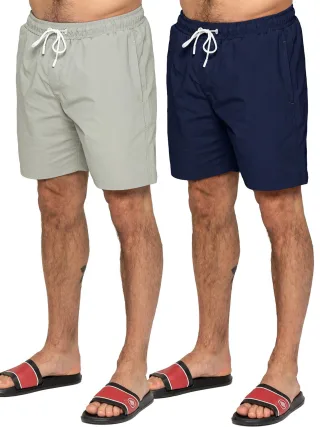 2er Pack Herren Badehosen