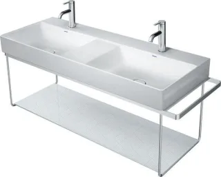 Duravit DuraSquare Metallkonsole Chrom Poliert 1265x451x400 mm - 0031181000 31181000