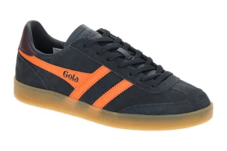 Gola Herrenschuhe Sneaker Viper CMB735EU dunkelblau orange rot Gumsohle