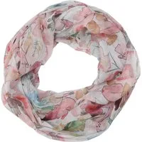 MIRROSI Loop Damen Schal mit Tollem Muster Weich aus 100% Viskose, Schlauchschal, (ca.160x48cm, zweimal um den Hals wickelbar), Damen Halstuch Stola ideal für Frühling,Sommer, Herbst