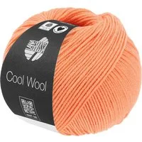 LANA GROSSA COOL WOOL pflegeleichtes Strickgarn extrafeine Merinowolle Häkelwolle, 160 m (Strickgarn aus extrafeiner Merinowolle, kuschelig weich und pflegeleicht), 50 g