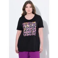 MIAMODA T-Shirt T-Shirt Komfort Fit Leo-Motiv