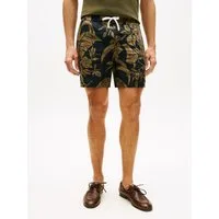 Tommy Hilfiger Chinoshorts DOVER PO LINEN FLORAL AOP elastischer Bund, regular fit