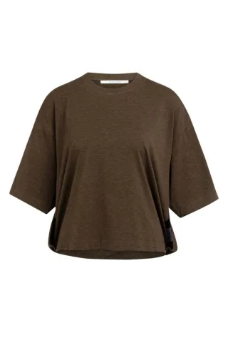 Yaya - Locker geschnittenes Top braun - Gr. - 1