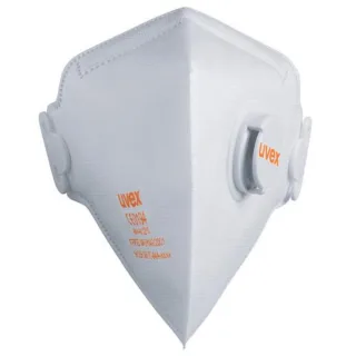 uvex silv-Air c Faltmaske c 3210 FFP2 mit Ausatemventil - 3 Stück - 8743210