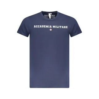 Accademia Militare Blau Baumwolle Herren T-Shirt