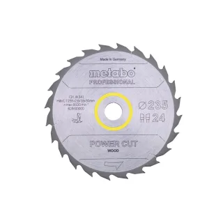 Metabo Sägeblatt power cut wood professional WZ 20° - 628493000