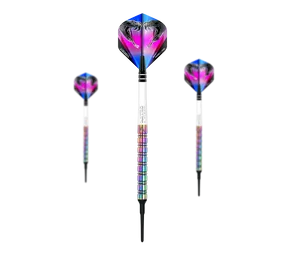 Red Dragon Peter Wright Snakebite 1 Rainbow Softdarts - 18 g