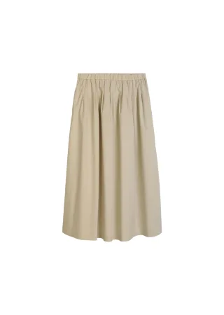 Marc OPolo Casual - Ausgestellter Rock Linen Beige - Gr. - 36