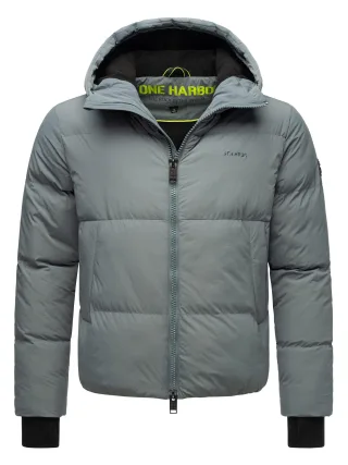 Stone Harbour Herren Steppjacke Tayroos mit Fleecefutter & 2-Wege-Reißverschluss