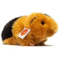 Teddy Hermann® Kuscheltier Meerschweinchen schwarz/gold, 20 cm, zum Teil aus recyceltem Material