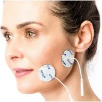 Axion Elektrodenpads passend zu Prorelax, Promed, axion - Ø 3.2cm für Gesicht und Hände, 16 St.,selbstklebende TENS EMS Elektroden für TENS EMS Geräte