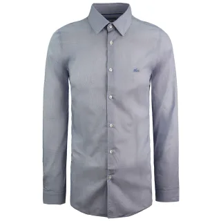 Lacoste Slim Fit Mens Blue Wobbenhemd