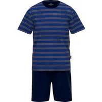 GÖTZBURG Pyjama Herren-Shorty Single-Jersey Streifen