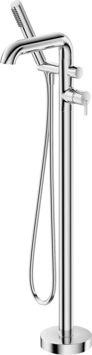 Neuesbad Serie 600 freistehende Wannenarmatur mit Brauseset, Oberfläche: chrom NB1BQS_017M1