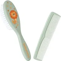 Babynova Haarbürsten-Set Baby Bürstenset, 2-tlg., Babybürste & Kamm
