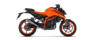 Sport Auspuff Arrow Pro-Race Edelstahl KTM Duke 125 / 390 Bj.2024-2026 EURO5+ /eintragungsfrei/ABE