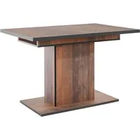 HELA Esstisch Ariana, Tisch, Küchentisch, Auszugstisch, durch innenliegende Einlegeplatten ausziehbar 120-160 cm