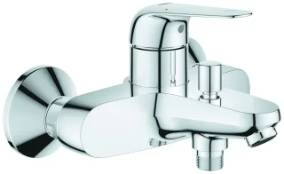 GROHE Wannenarmatur Euroeco 32743_1 Wandmontage eigensicher chrom, 32743001 32743001