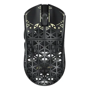 ATTACK SHARK R5 Ultra Carbon Fiber Gaming Mouse Tri-mode 8K Polling PAW3950Max Sensor 42000DPI 42g Lightweight Hollow De