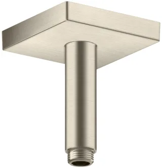 Hansgrohe Decken-Anschlussstück Axor DN15 100mm eckig, brushed nickel, 26437820 26437820