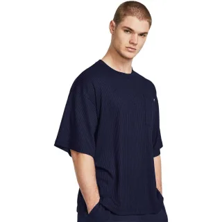 Under Armour - "Rival" T-Shirt für Herren, Waffelstoff (Blau)