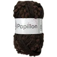 Gründl Häkelwolle Papillon Uni 50g Knäuel Rüschengarn Häkelwolle, 12 m (Knäuel, 1), 8 Farben