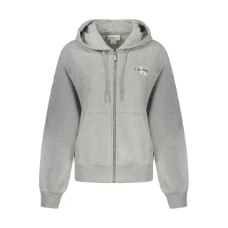 Calvin Klein Grigio Baumwoll-Damenhoodie