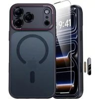 LuxusKollektion Smartphone-Hülle Handyhülle iPhone17Pro Magsafe Kameraschutz iPhone 17 Pro Schwarz