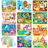 Klever Kits Sticker Klever Kits Dot Art Aktivität, Dot It Einhörner Prinzessinnen