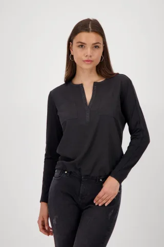 monari - Schluse mit Schmuckdetails schwarz - Gr. - 38