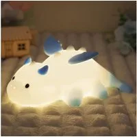 FELIXLEO LED Nachtlicht Drache Nachtlicht 8 Farben Silikon Kinderzimmer Lampe