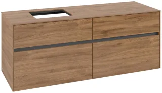 Villeroy & Boch Waschtischunterschrank Collaro C13200 1400x548x500mm Kansas Oak C13200RH