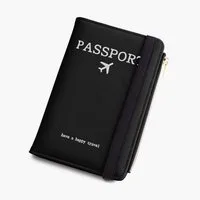 Cadorabo Kartenetui Mini Geldbeutel (1-tlg), Reisepasshülle Travel Wallet RFID Blocker Halter Tasche Kartenetui