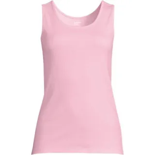 Baumwoll-Top, Damen,  Pink, Baumwolle, by Lands' End