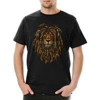 Urban Backwoods Print-Shirt Babylon Lion IV Herren T-Shirt Zion Music Jah Babylon Musik Jamaica (1-tlg) Reggae Marley Ska Jamaika
