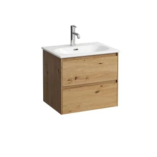 Laufen Waschtisch und Waschtischunterschrank LUA SET LANI 455x600x527 H8600832671041