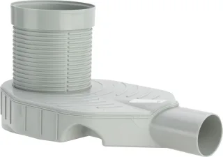 Viega Ablauf 4973.90 in DN50 Kunststoff grau 669379